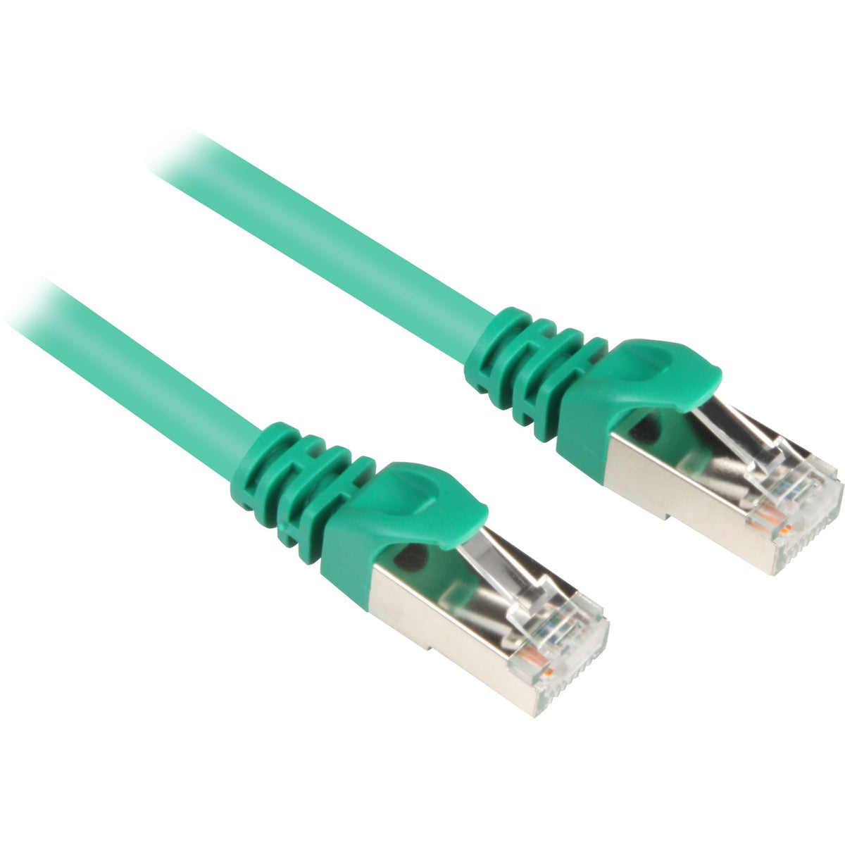 Kabel sieciowy Sharkoon SFTP, RJ-45 kat. 6 (zielony, 1,5 m)
