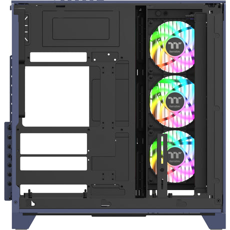 Obudowa Midi Tower Thermaltake View 390 Air Future Dusk (fioletowa | 2x USB-A | 1x USB-C | szkło hartowane)