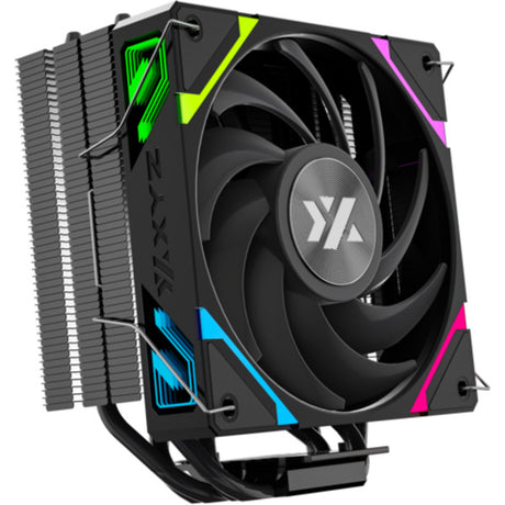 Chłodnica procesora Xyz PC Gear Thermax 4 RGB (czarna, ARGB, PWM)