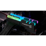 Zestaw G.skill 32 GB DDR4-3600 RAM (czarny, F4-3600C16D-32GtzRC, Trident Z RGB, XMP)