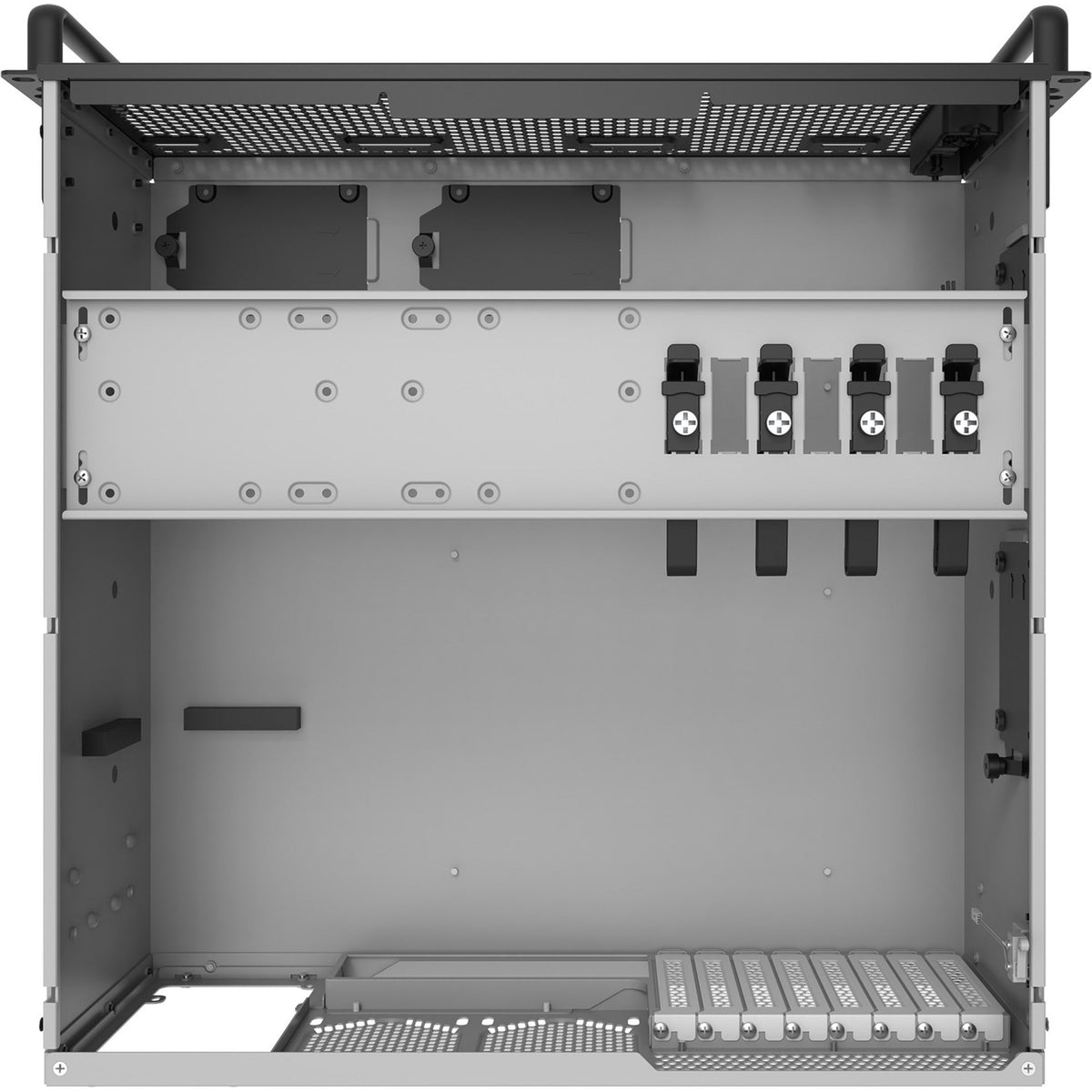 Obudowa rack Silverstone RM4A (czarna | 4u | USB-C)
