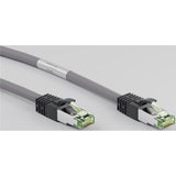 Kabel sieciowy Goobay kat. 8.1 s ftp (szary, 0,25 m)