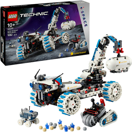 Lego® technic lunar outpost™ pojazd kosmiczny łazik księżycowy — 42211