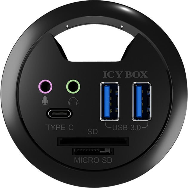 Hub USB Icy Box ib-hub1404a (czarny)