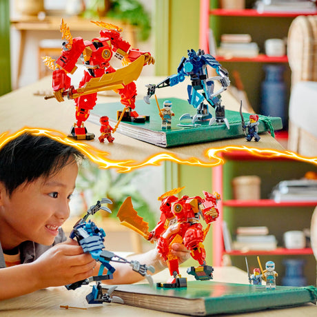 Lego Ninjago 71808 Mech ognia żywiołaka Kais