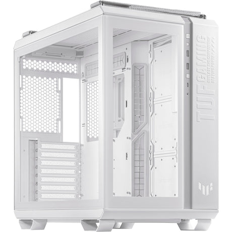 Obudowa midi tower Asus tuf gaming gt502 (biała | 2x usb-a | 1x usb-c | szkło hartowane)