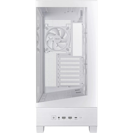 Obudowa midi tower Asus a31 plus (biała | 2x USB-A | 2x USB-C | szkło hartowane)
