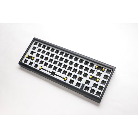 Ducky rzutowany Tinker 65 z qmk przez klawiaturę mechaniczną RGB (czarny, układ USA (QWERTY), 65%, barebone. Diody LED rgb, możliwość wymiany podczas pracy, mocowanie uszczelki)