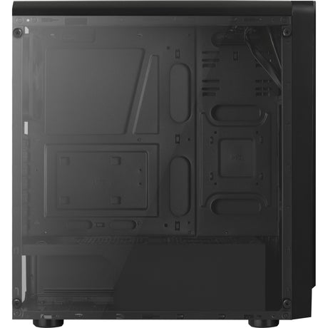 Obudowa Aerocool Rift Midi Tower (czarna | 3x USB-A | RGB | okienko)