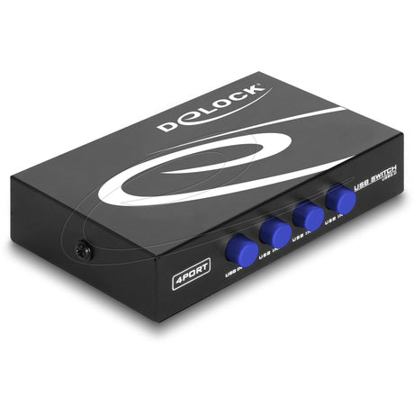 Przełącznik Delock USB 2.0 4-portowy ręczny przełącznik USB