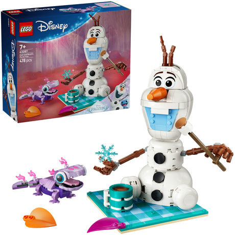 Lego Disney Princess 43287 Piknikowa zabawa Olafa i Bruniego