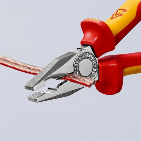Kombinerki Knipex 03 06 160 chromowane komfortowe vde 160mm