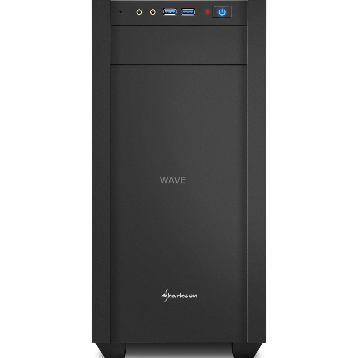 Obudowa midi tower Sharkoon s1000 (czarna | 2x USB-A)