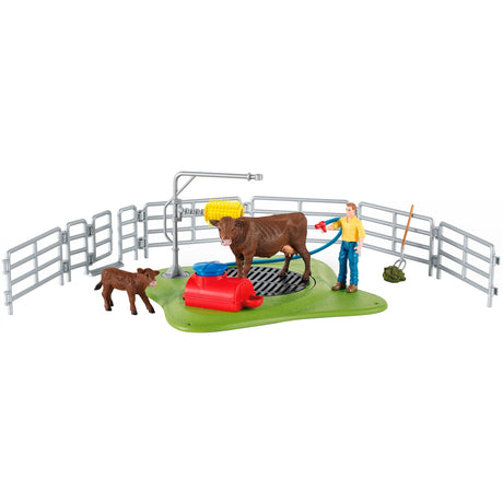 Schleich Farm World - figurka myjni dla krów (42529)