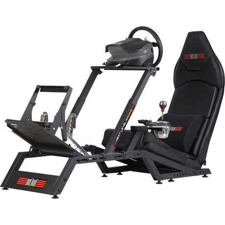 Formuła wyścigowa następnego poziomu f-gt i symulator wyścigów kokpitu symulator gt (czarny (matowy))