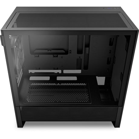 Obudowa midi tower Nzxt h3 flow (czarna (matowa) | 1x USB-A | 1x USB-C | szkło hartowane)