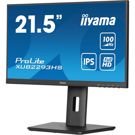 Monitor Iiyama prolite xub2293hs-b6 21.5 (czarny, hdmi, display port)