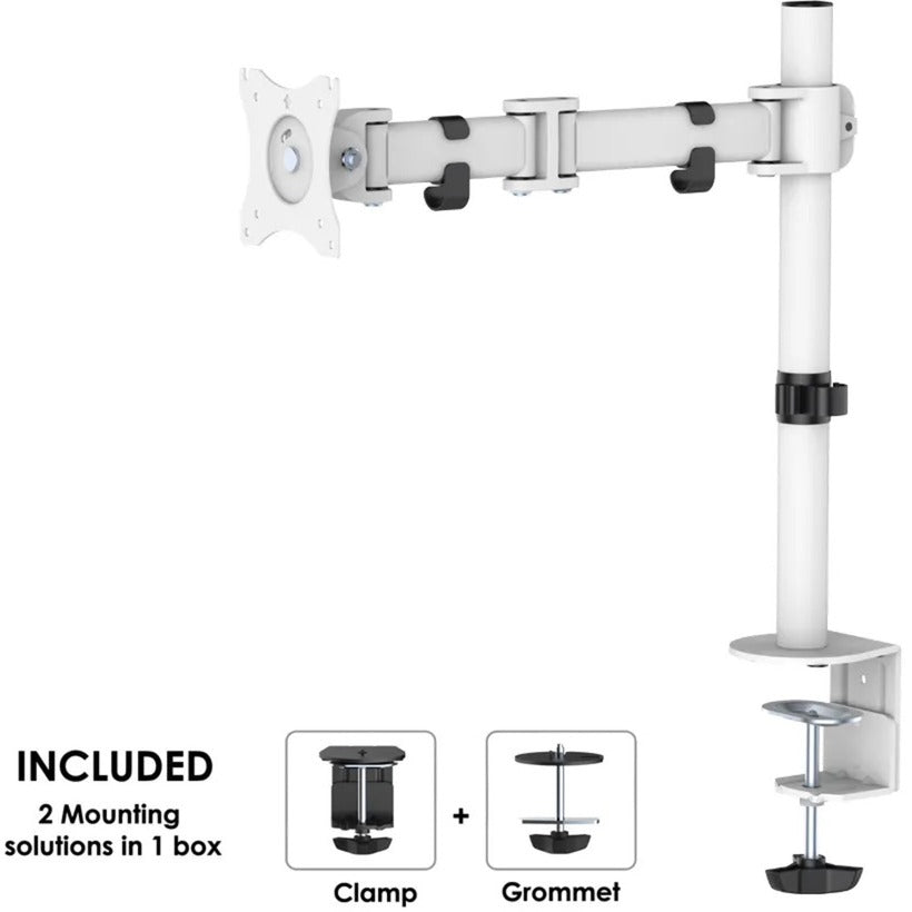 Ramię do monitora Neomounts nm-d135white (białe)