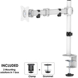 Ramię do monitora Neomounts nm-d135white (białe)