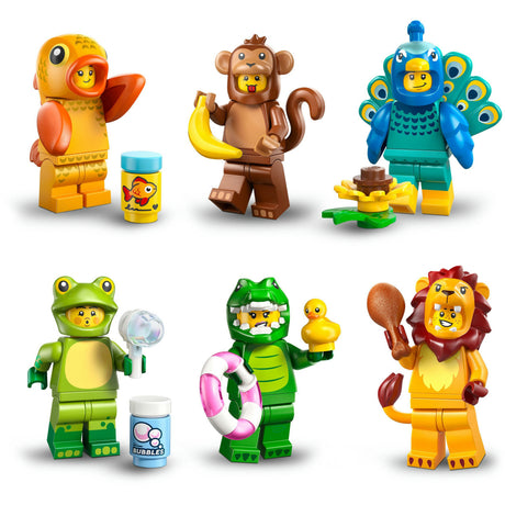 Minifigurki Lego - seria 28: zabawka do budowania kostiumów zwierząt (71051)
