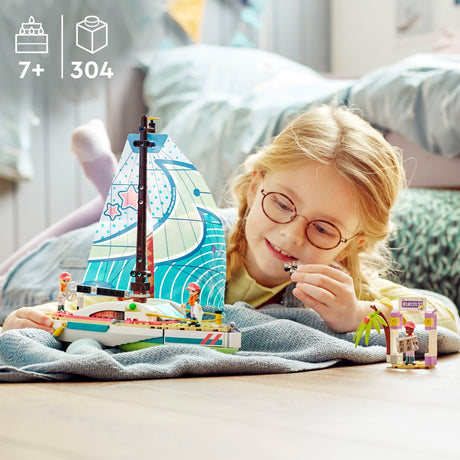 Lego friends - zabawka konstrukcyjna Stephanie żeglarska przygoda (41716)