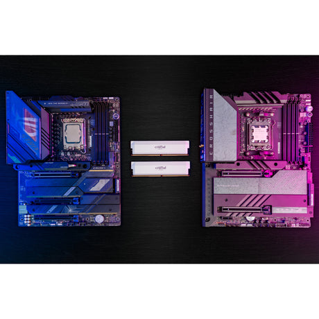 Crucial pro 32 GB ddr5-6400 (2x 16 GB) RAM (biały, cp2k16g64c38u5w, xmp 3.0, expo)