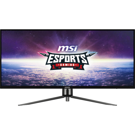 Ultrawide monitor do gier Msi mag401qr 40 (czarny, 2x HDMI, Display Port, 2x USB-A, USB-B, USB-C, 155 Hz)