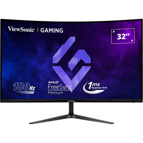Zakrzywiony monitor do gier Viewsonic vx3218c-2k 32 (czarny, 2x HDMI, 1x port wyświetlacza, 180 Hz)