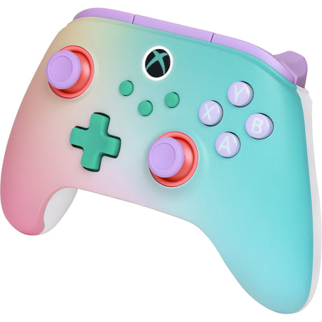Powera advantage draadloze controller voor xbox series x|s - strandvibes (meerkleurig, xbox series x|s, xbox one, windows)