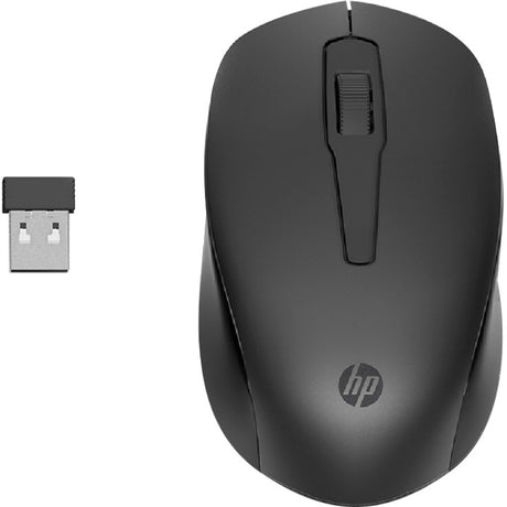 Mysz bezprzewodowa HP 150 (ciemnoszary czarny, 1600 dpi)
