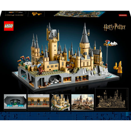 Duży zestaw klocków Lego Harry Potter i tereny Hogwartu dla dorosłych - 76419