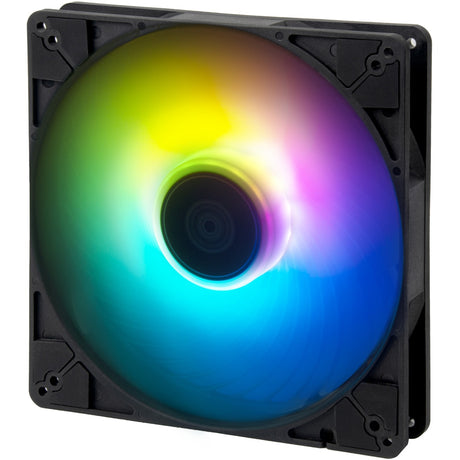 Wentylator obudowy Silverstone 184i argb (czarny, 180 x 180 x 32 mm, pwm)