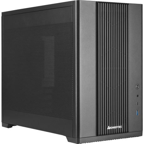 Obudowa mini tower Chieftec bx-mesh (czarna | 1x USB-A | 1x USB-C | szkło hartowane)