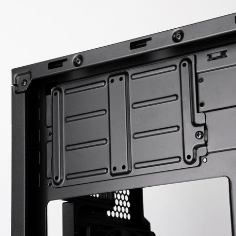 Obudowa mini tower Silverstone CS382 (czarna | 2x USB-A | 1x USB-C)