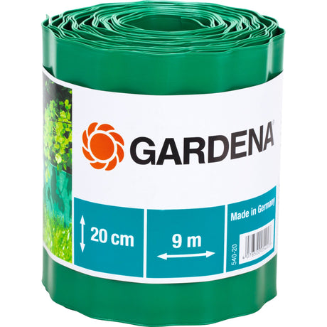 Produkty Gardena Obrzeże trawnikowe o wysokości 20 cm i wysokości 9 m