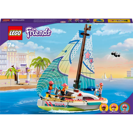Lego friends - zabawka konstrukcyjna Stephanie żeglarska przygoda (41716)