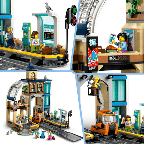 Lego ® City Central Station, zestaw konstrukcyjny - 60469