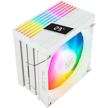 Chłodnica procesora Xyz PC Gear Thermax 4 Pulsar A-RGB (biała, Arbb, Pwm)