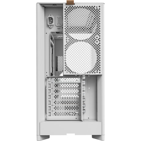 Obudowa midi tower Montech HS02 (biała | 2x USB-A | 1x USB-C | RGB | szkło hartowane)