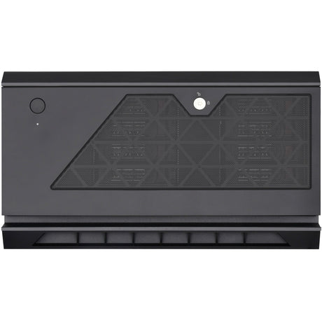 Obudowa rack Silverstone CS381b v1.1 (czarna | 2x USB-A 3.2 (5 Gbit s) | 2x audio)