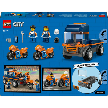 Lego City 60491 Transporter motocykli