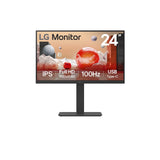 Monitor LG 24ba750 23,8 (czarny, HDMI, Display Port, audio, LAN, USB-C)