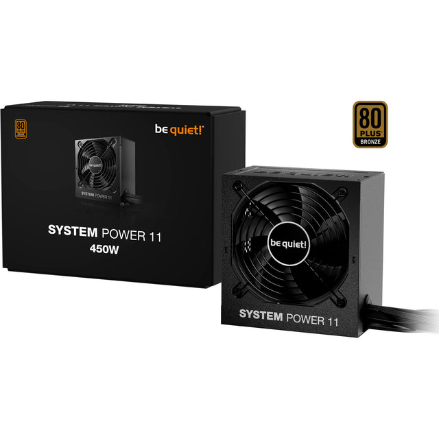 Bądź cicho! moc systemu 11 450 W zasilacz (czarny, 2x pcie)