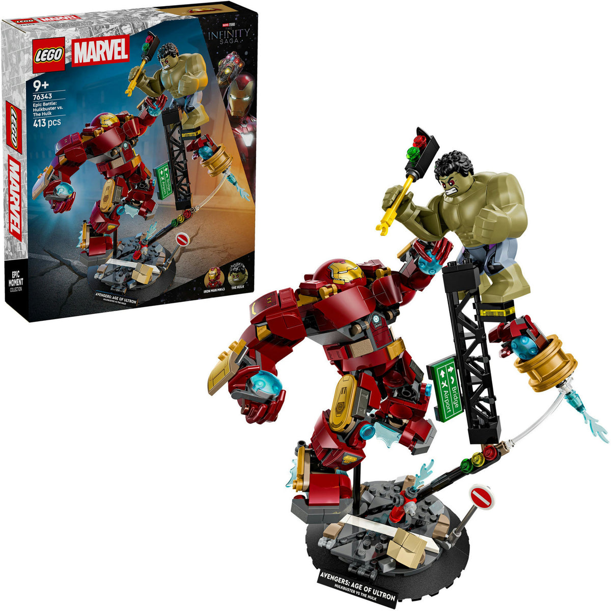 Lego Super Heroes 76343 Marvel Ultimate Battle: Hulkbuster kontra Hulk