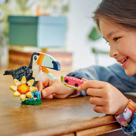 Lego® Creator Dzikie zwierzęta 3 w 1: tropikalny tukan - 31173