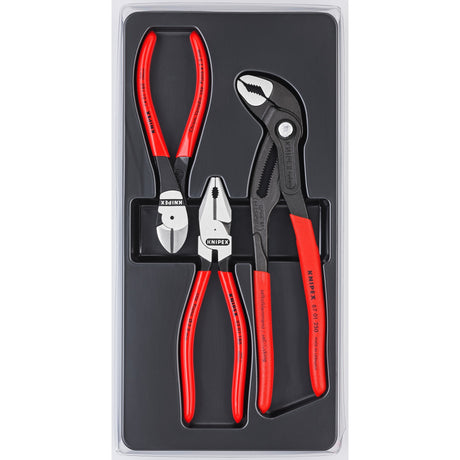 Zestaw Knipex Power 00 20 10 szczypiec (czarny, 3-częściowy)
