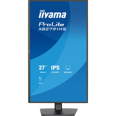 Monitor Iiyama prolite xb2791hs-b1 27 (czarny (matowy), 120 hz, hdmi, displayport, audio)