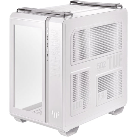 Obudowa Asus tuf gaming gt502 plus midi tower (biała | 2x USB-A | 1x USB-C | szkło hartowane)