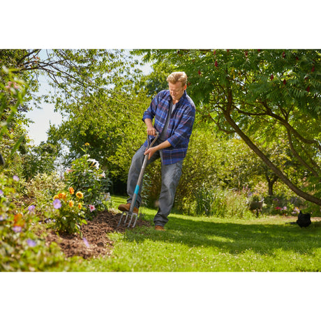 Widelec rożna Gardena Natureline - znak jakości FSC - szary