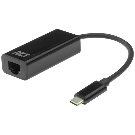 Act Connectivity Gigabitowa karta sieciowa USB-C (czarna)